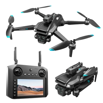 4K HD Camera Foldable Drone with Remote Control, WiFi FPV, Altitude Hold, One-Key Takeoff & Landing, Long Flight Time